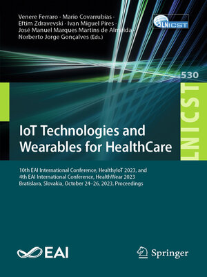 cover image of IoT Technologies and Wearables for HealthCare